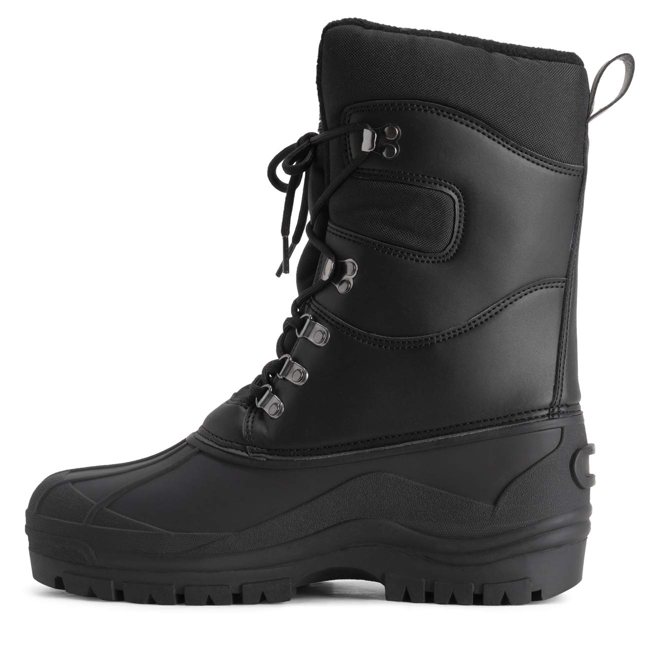 Men's Waterproof Snow Boots - Thermal Hiking & Safety for Winter