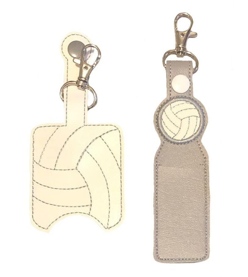 Volleyball Hand Sanitizer Holder & Lip Balm Holder - Portable Sports Accessory for Volleyball Players, Gym, and Outdoor Activities