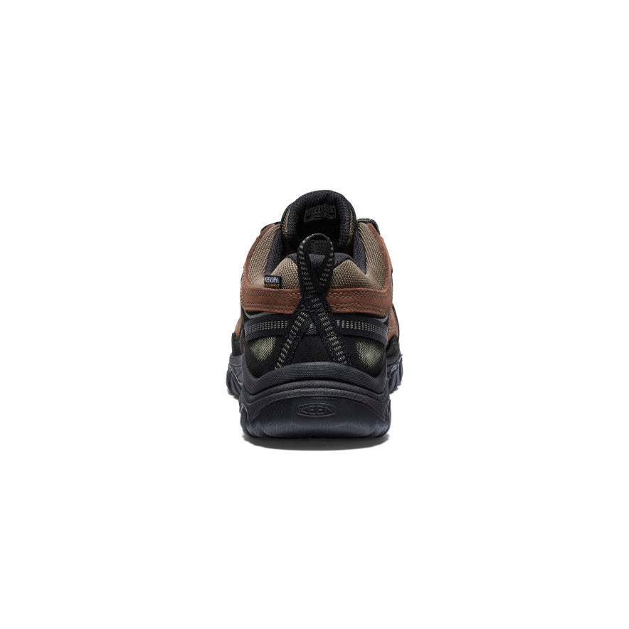 Men's Targhee IV Waterproof Hiking Shoes - Bison/Black | Lightweight & Durable for Outdoor Adventures, Trail Running & Camping