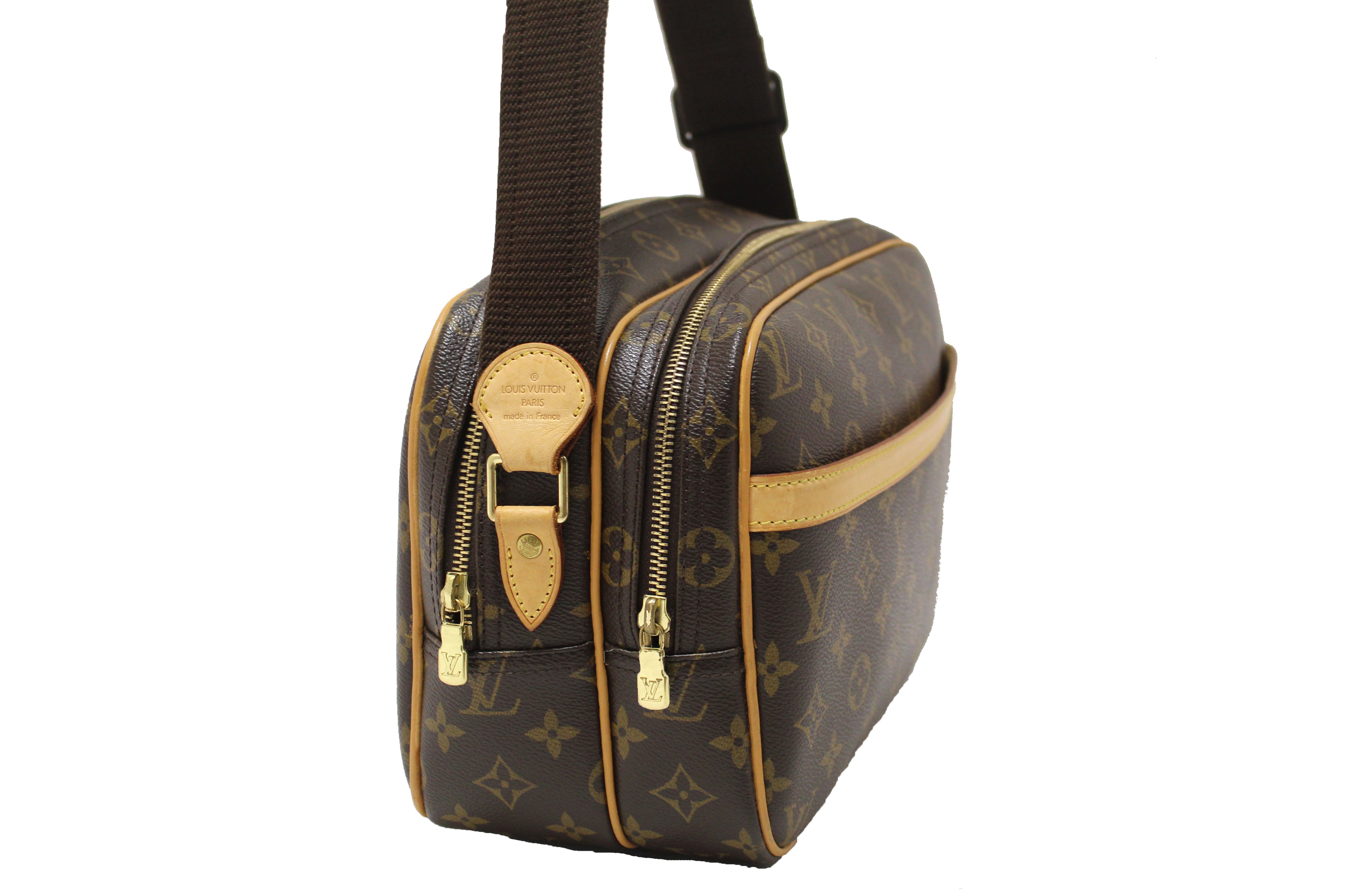 Authentic Louis Vuitton Monogram Reporter PM Messenger Bag - Luxury Crossbody Bag for Women, Perfect for Work, Travel & Everyday Use