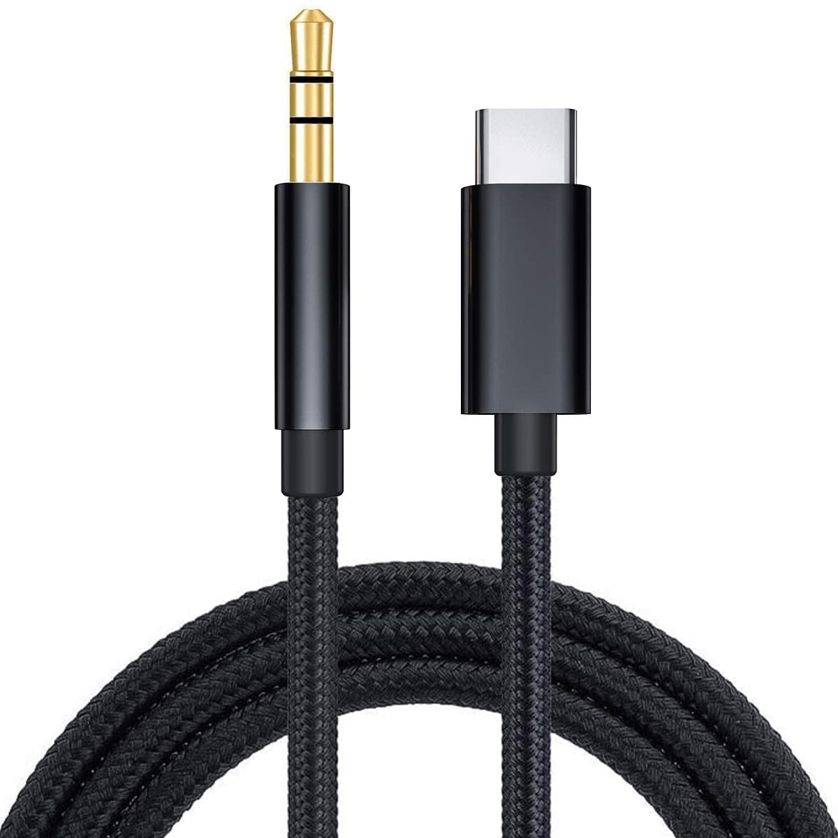 USB C to 3.5mm Audio Aux Cable - Compatible with iPhone 16/15, iPad Pro, MacBook Air/Pro, Samsung Galaxy S24/S23 Ultra, Google Pixel 7/6/5/4/3/2 XL - High Quality Headphone Adapter for Music, Gaming & Car Audio