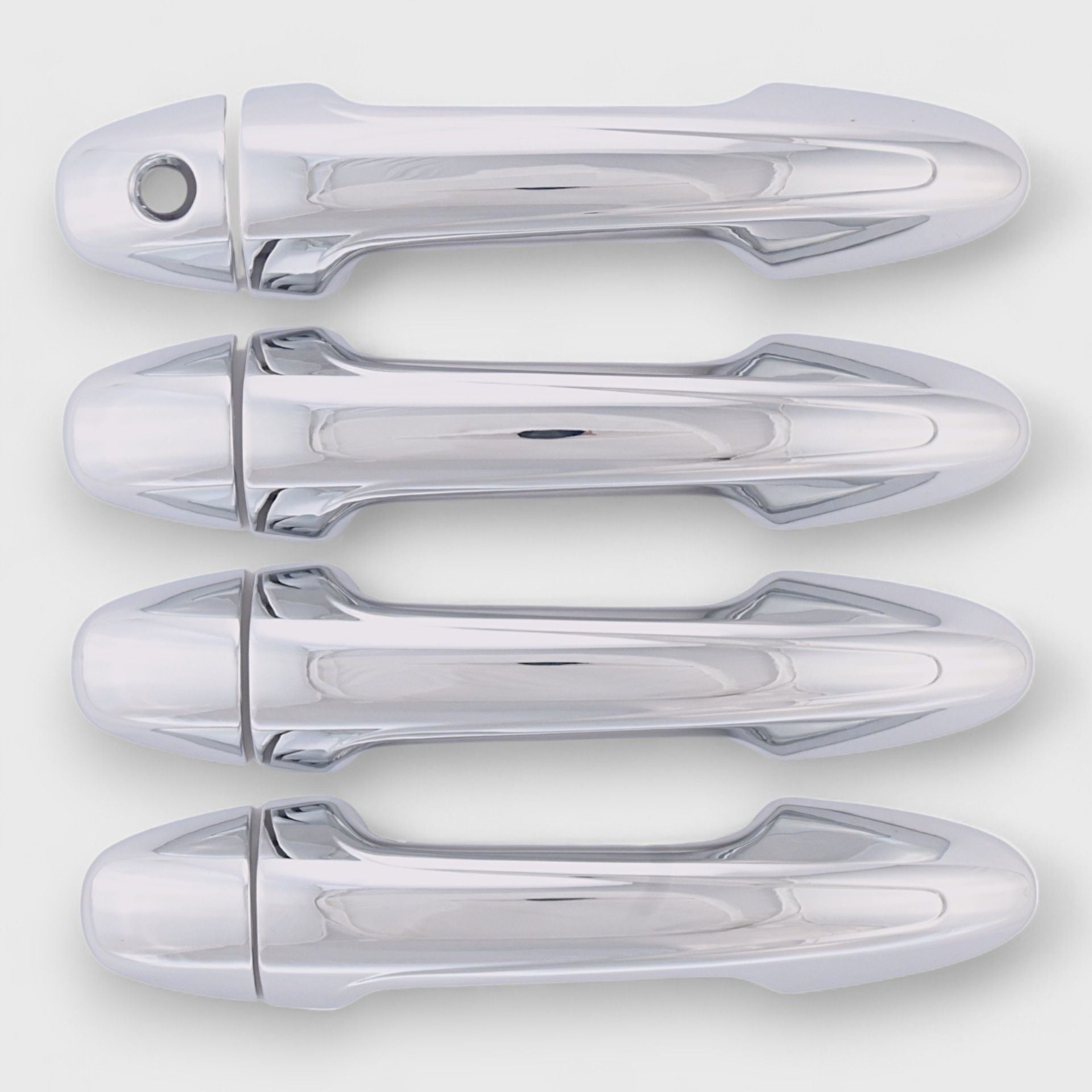 DH320 Chrome Door Handle Cover with Keyless Sensor - Secure & Stylish Upgrade for Home, Office, and Commercial Buildings