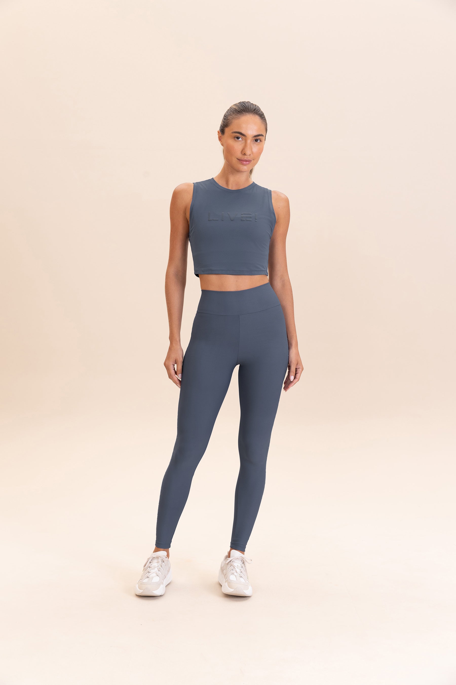 LIVE! Comfort Crop Tank Top for Women - Soft Breathable Summer Workout Top - Perfect for Yoga, Running & Gym
