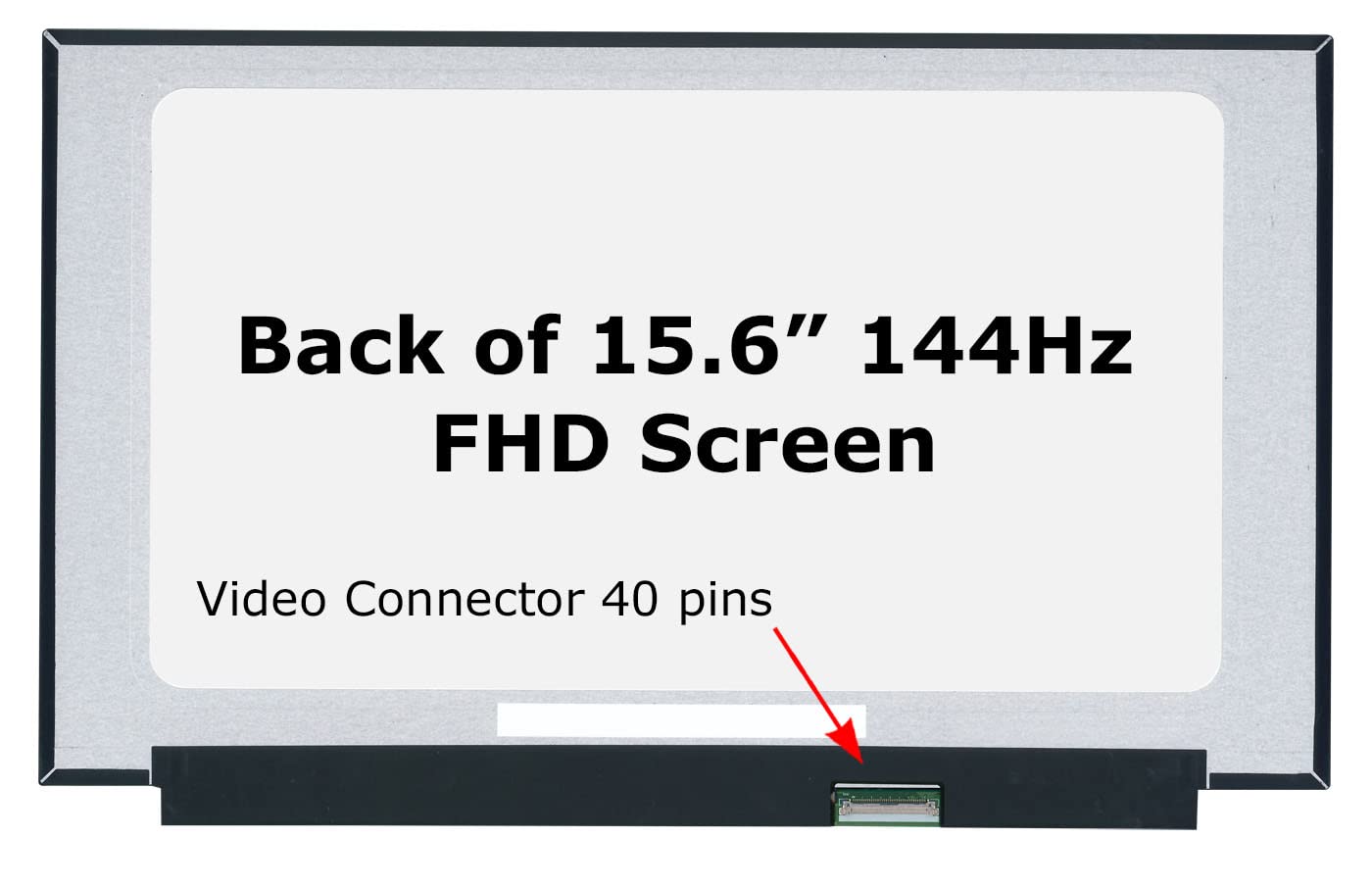 BOE NV156FHM-N4U LCD Screen Replacement - 15.6
