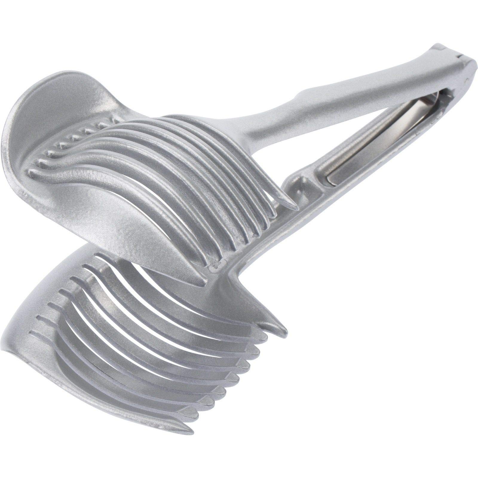 Westmark Germany Multipurpose Fruit and Vegetable Slicer - Grey - Kitchen Gadget for Easy Slicing, Dicing & Food Prep - Perfect for Salads, Meal Prep & Healthy Cooking