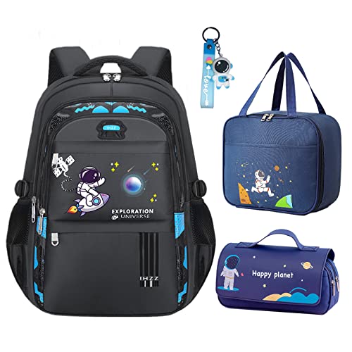 3 PCS-Set Backpack Black
