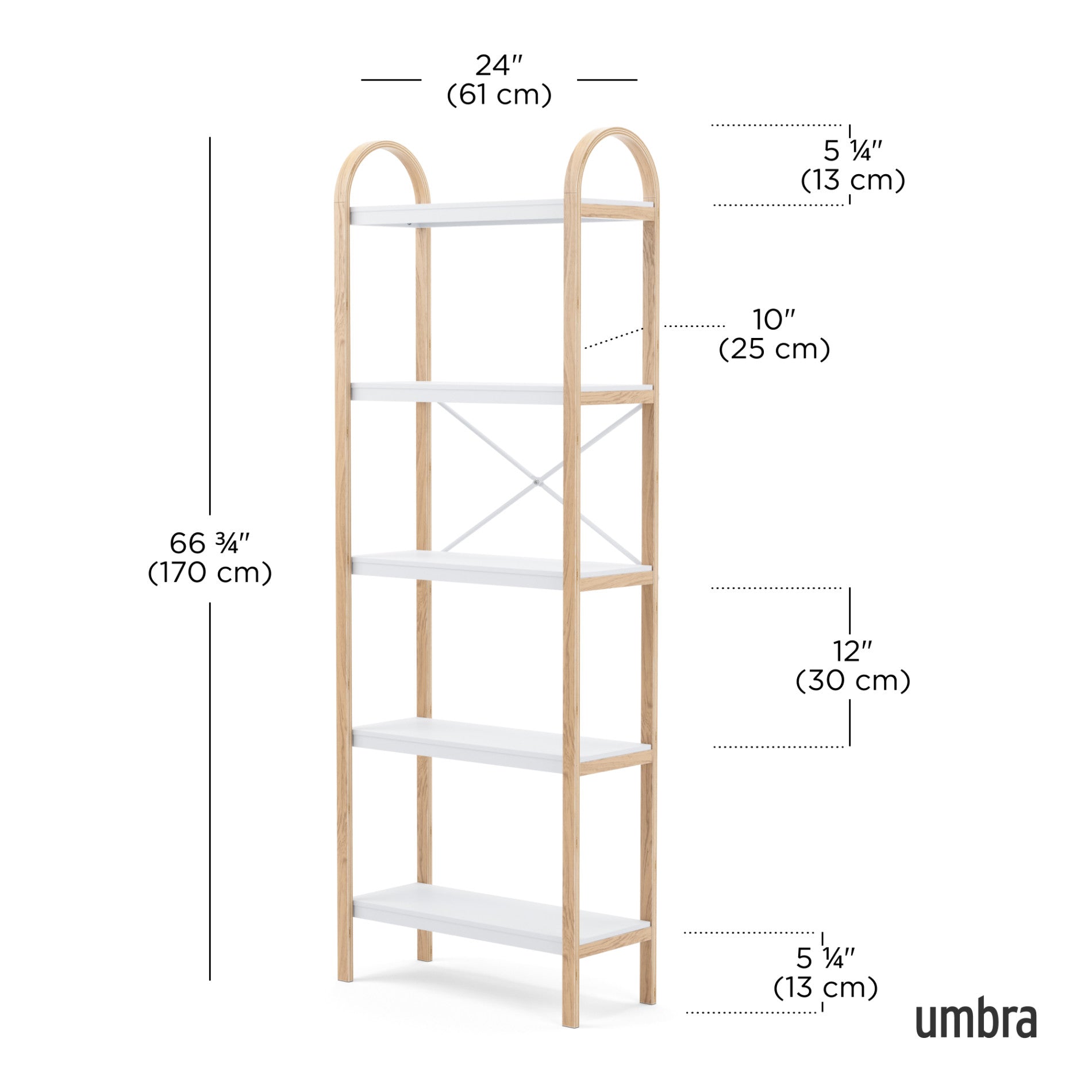 5-Tier Storage Shelf - Bellwood Metal Shelving Unit for Home, Garage, Office & Closet Organization - Heavy Duty & Space Saving Rack