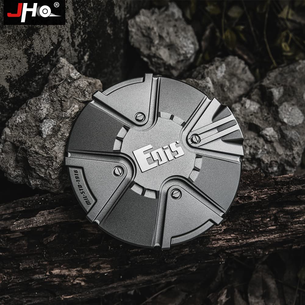 Premium Aluminum Magnesium Alloy Gas Cap Cover for Ford F150 Raptor (2017-2020 Models) - Durable Fuel Filler Cap Replacement Accessory in Sleek Grey - Perfect for Off-Roading & Truck Customization