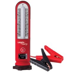 LNC7480 Portable Car Jump Starter with Built-in LED Work Light - Emergency Battery Booster for Dead Car Battery, Power Outage Lighting, Camping, Roadside Assistance