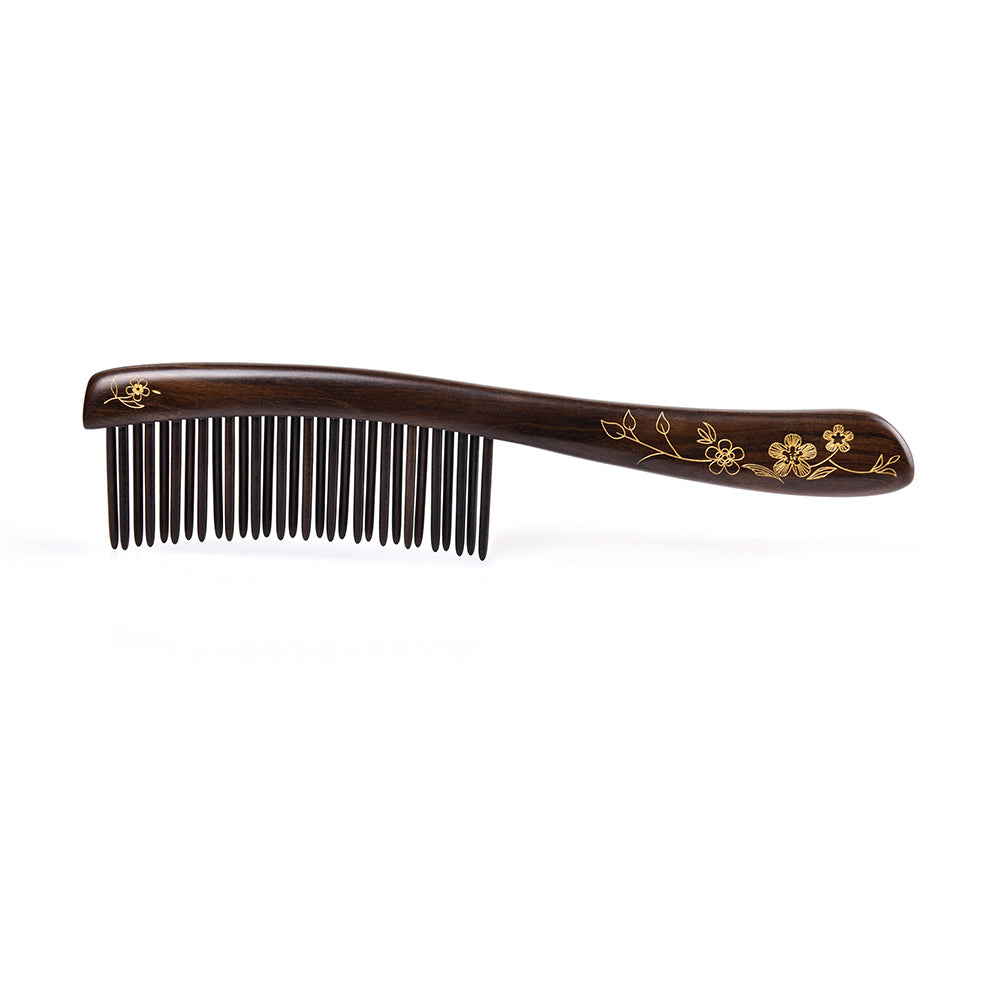 Anti-Slip Teeth Inserted Hair Comb CQCGB0101 - Detangling & Styling for All Hair Types - Perfect for Home, Salon & Travel Use