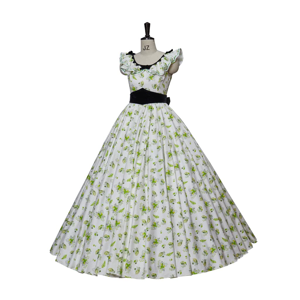 Gone with the Wind Scarlett O'Hara Cosplay Dress - Southern Belle Civil War Costume for Women | Historical Reenactment & Halloween Costume Party