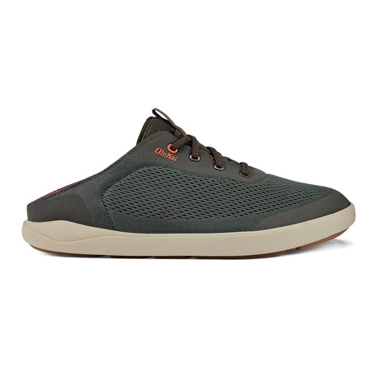Olukai Moku Pae IslandSalt Men's Sandals - Comfortable & Durable Beach & Outdoor Footwear for Men
