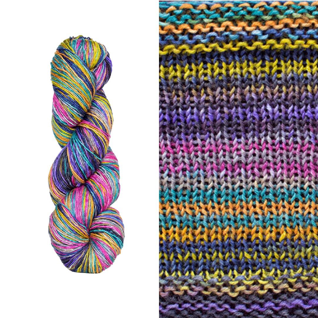 Anica Shawl Knitting Kit - DIY Yarn Art with Garter Stitch for Beginners | Perfect for Cozy Winter Scarves, Handmade Gifts & Relaxing Crafts