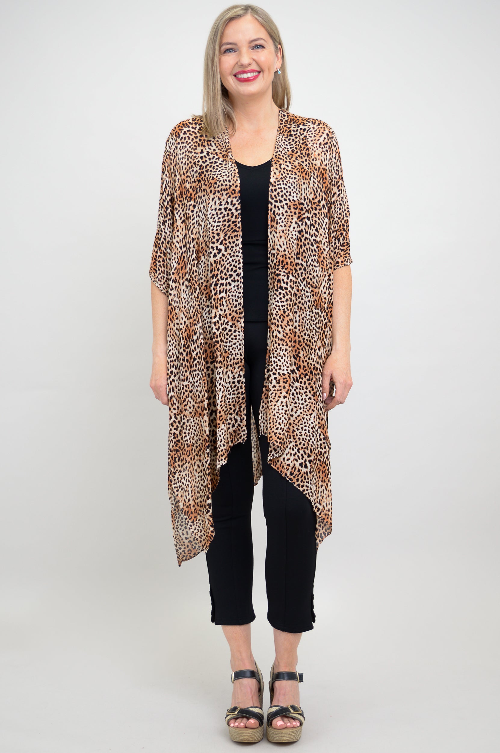 Darcy Gold Jungle Print One Size Women's Dress - Perfect for Tropical Vacations, Beach Parties & Summer Outings