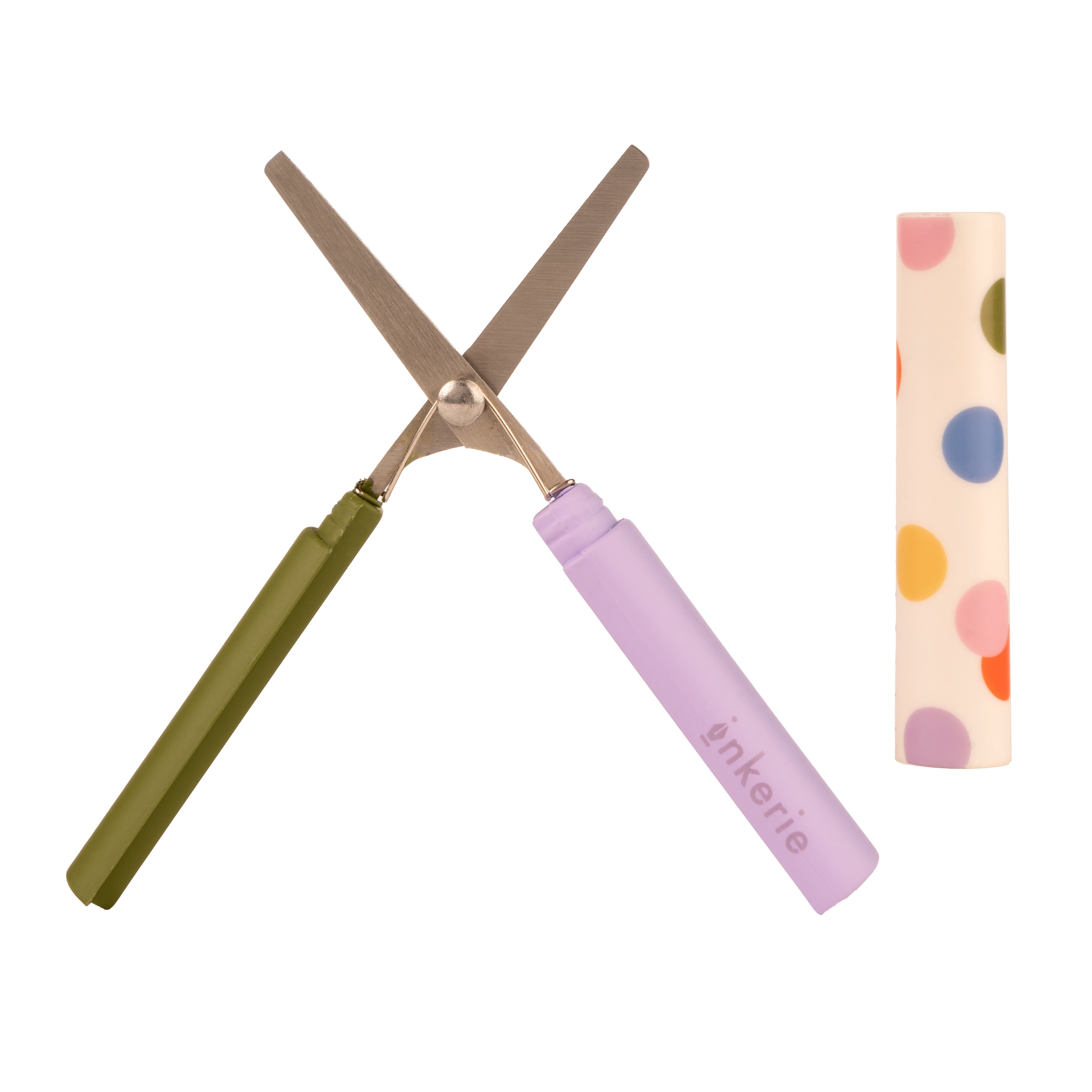 Portable Pocket Scissors - Compact & Sharp Stainless Steel Travel Scissors for Crafting, Sewing, First Aid & Everyday Use - Perfect for Office, Travel & Emergency Kits