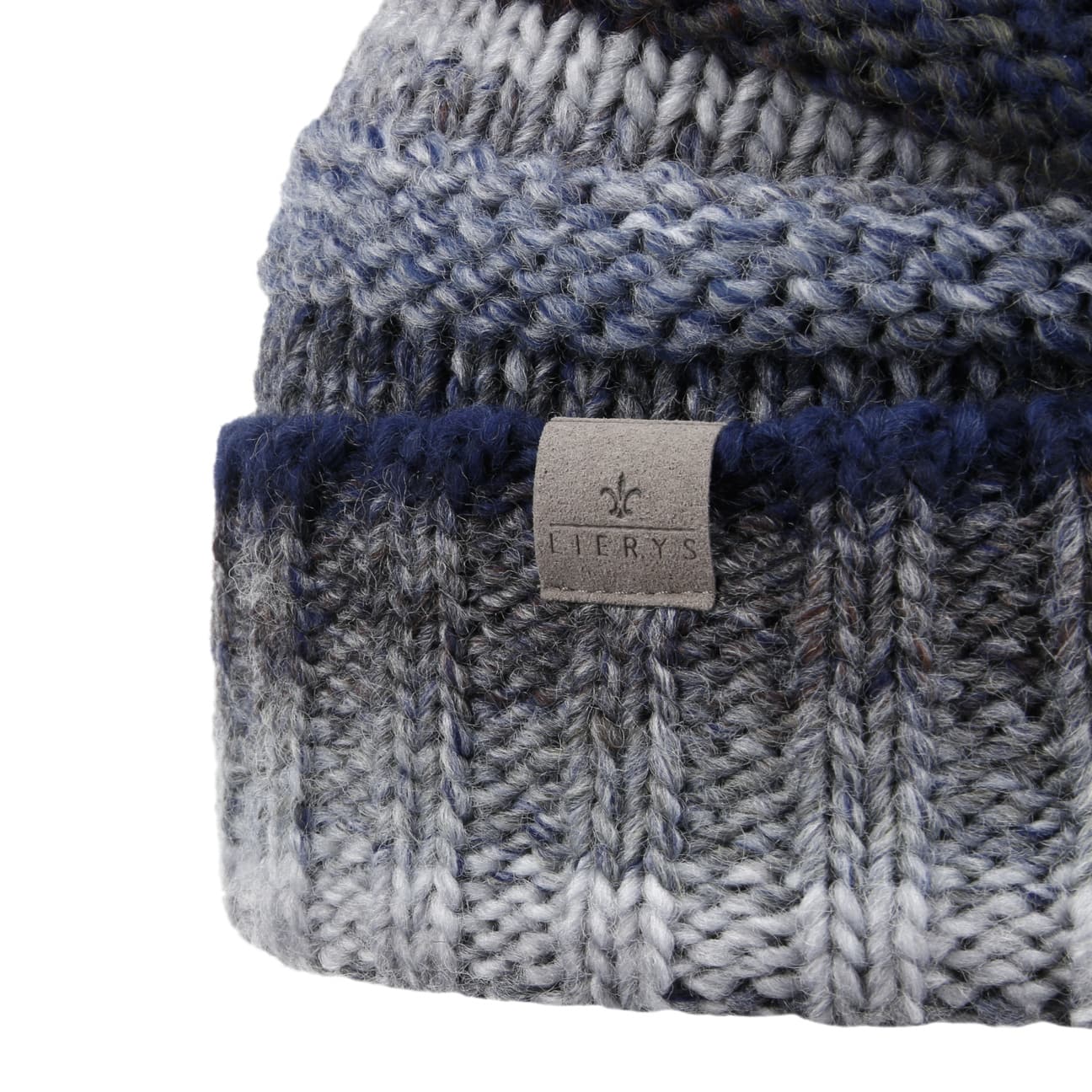 Lierys Bernardo Oversize Knit Hat - Soft Chunky Cable Knit Beanie for Women & Men | Winter Warm Slouchy Hat for Outdoor Activities, Skiing & Casual Wear