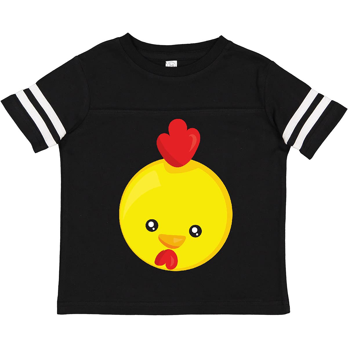 Inktastic Cute Chicken Graphic Toddler T-Shirt - Soft Cotton Baby Shirt with Adorable Chick & Rooster Design - Perfect for Playdates, Daycare & Family Photos