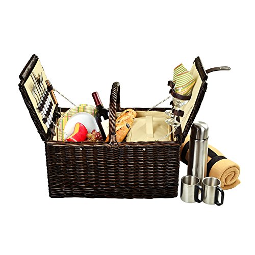 Brown Wicker-hamptons Plates/Napkins