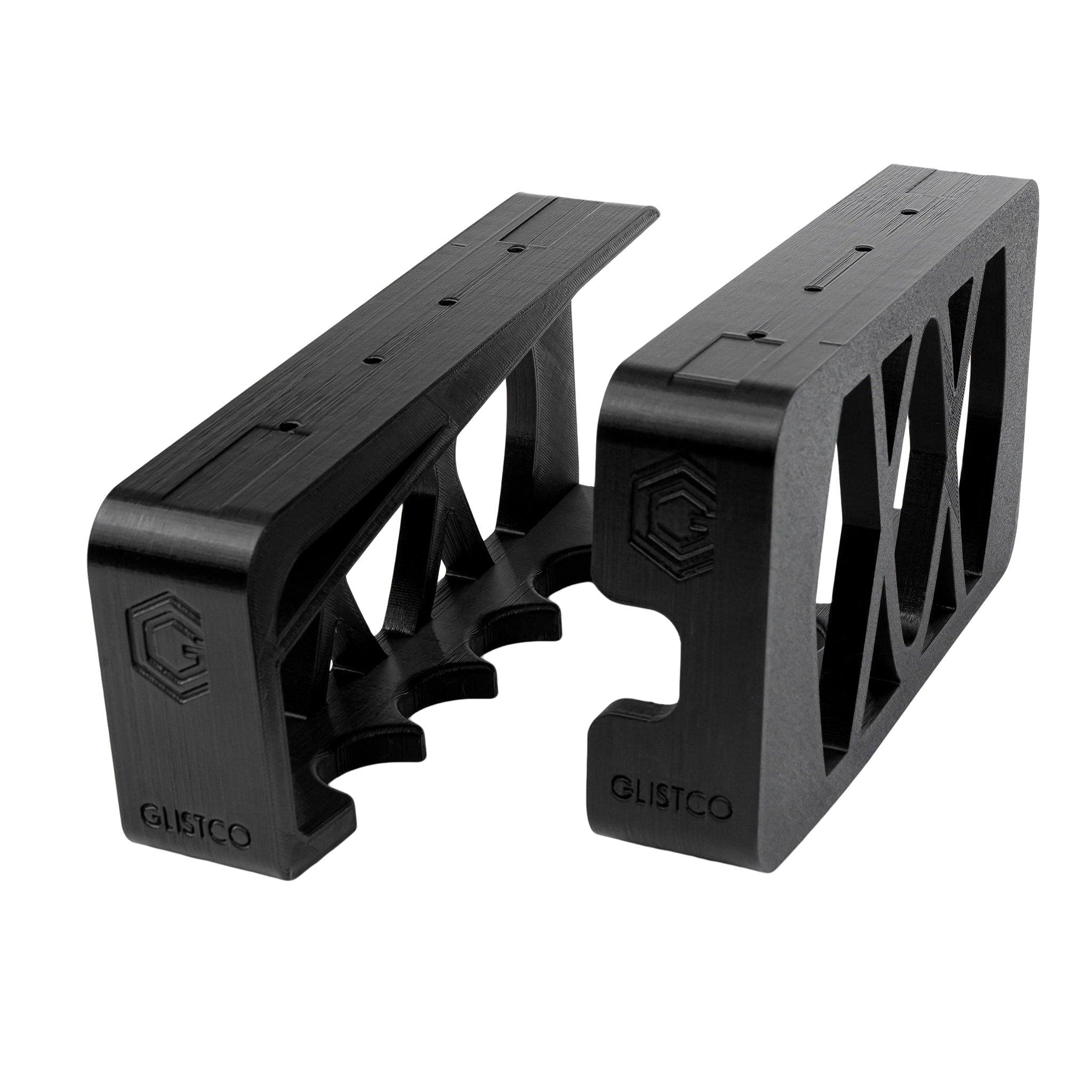 Glistco Stealth Mount - Under Desk Mount for PS5 (Black Disc) - Space Saving Gaming Accessory for Home Office & Gaming Setup