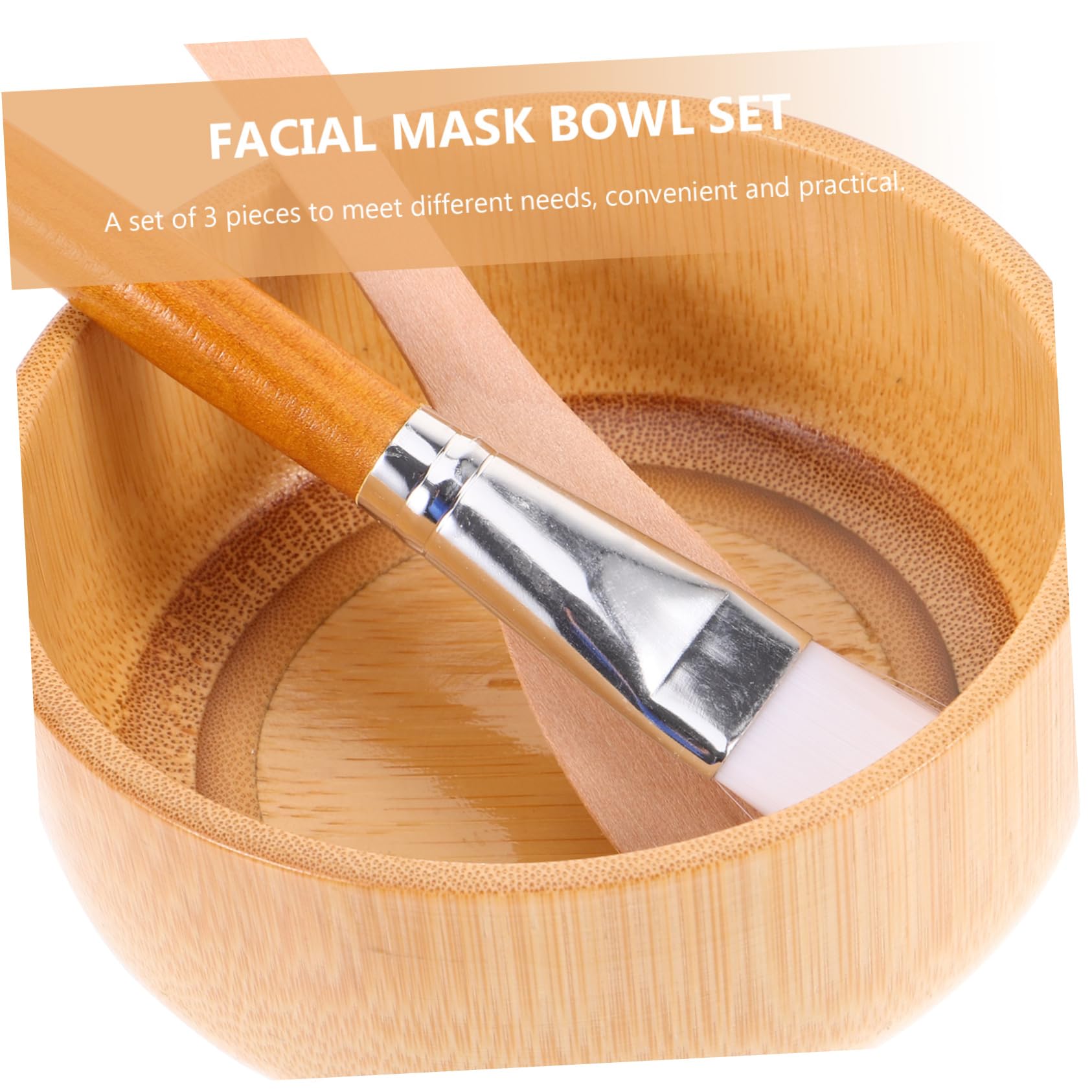 Professional DIY Face Mask Mixing Bowl Set with Spatula & Brush - Non-Slip Clay Mask Stirring Kit for Easy Application | Perfect for Spa, Skincare Routine & At-Home Facial Treatments