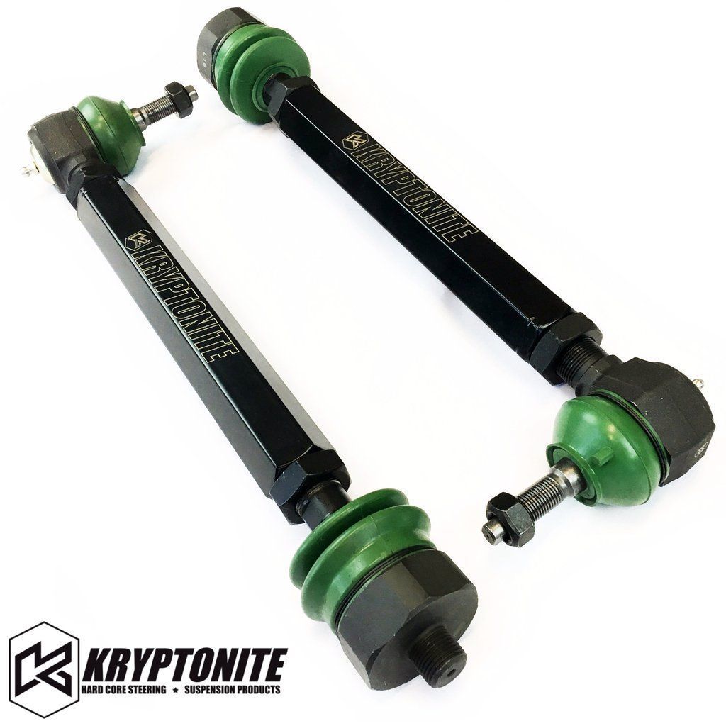 Heavy Duty Death Grip Tie Rods for 2001-2010 Chevy/GMC 2500/3500HD Trucks - Off-Road & Towing Upgrade for Enhanced Steering Stability