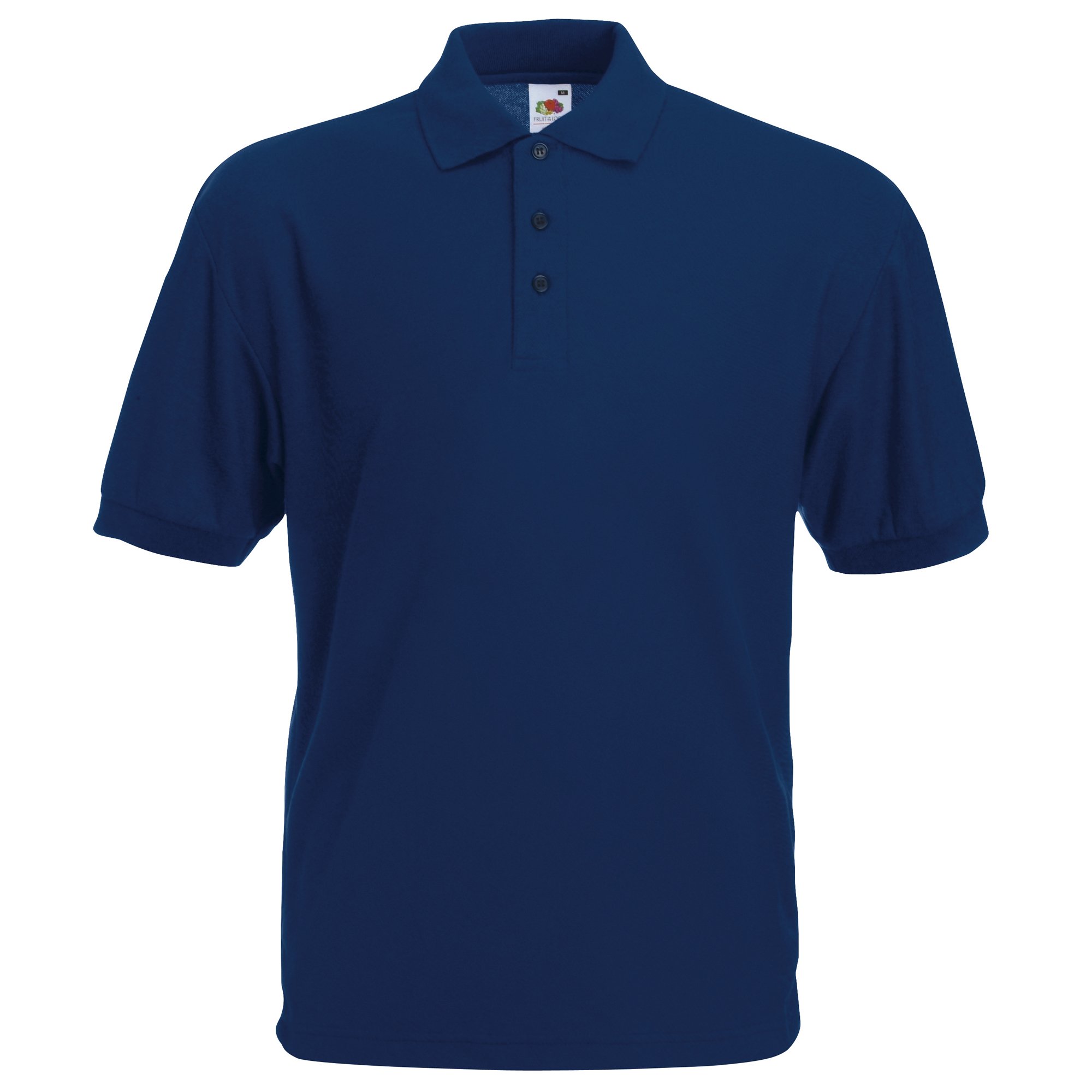Fruit of the Loom Men's 65/35 Cotton Polyester Pique Short Sleeve Polo Shirt - Medium, Burgundy Red - Comfortable Casual Wear for Office, Golf & Everyday Outfits