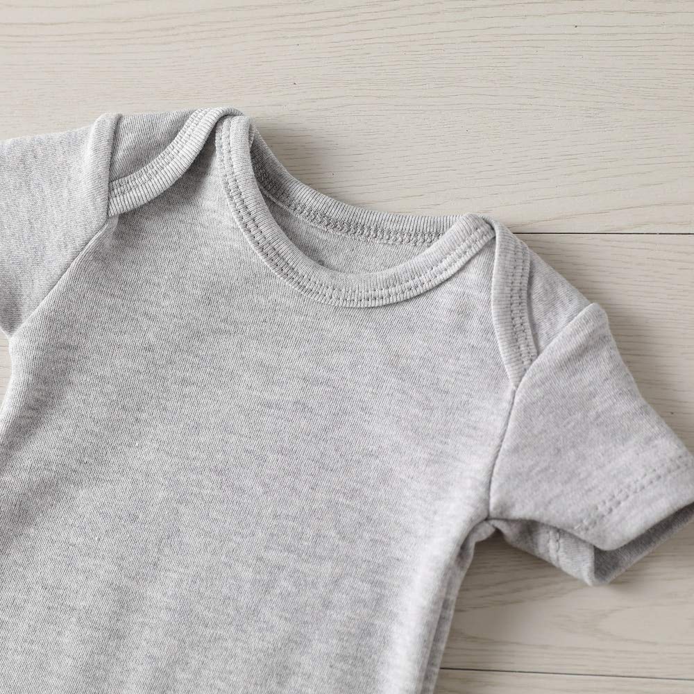 SHLRZY Baby Boy & Girl Bodysuits - Cute Grandpa Style for Playtime