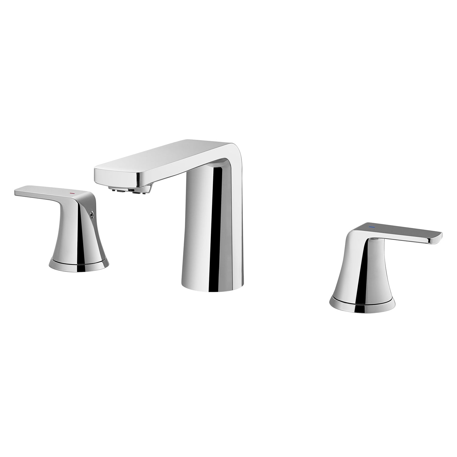 DAX 8236C BN Two Handle Bathroom Sink Faucet - Brushed Nickel Finish, Solid Brass Construction, 4 Inch Spout Height - Perfect for Modern Bathroom Vanities & Powder Rooms