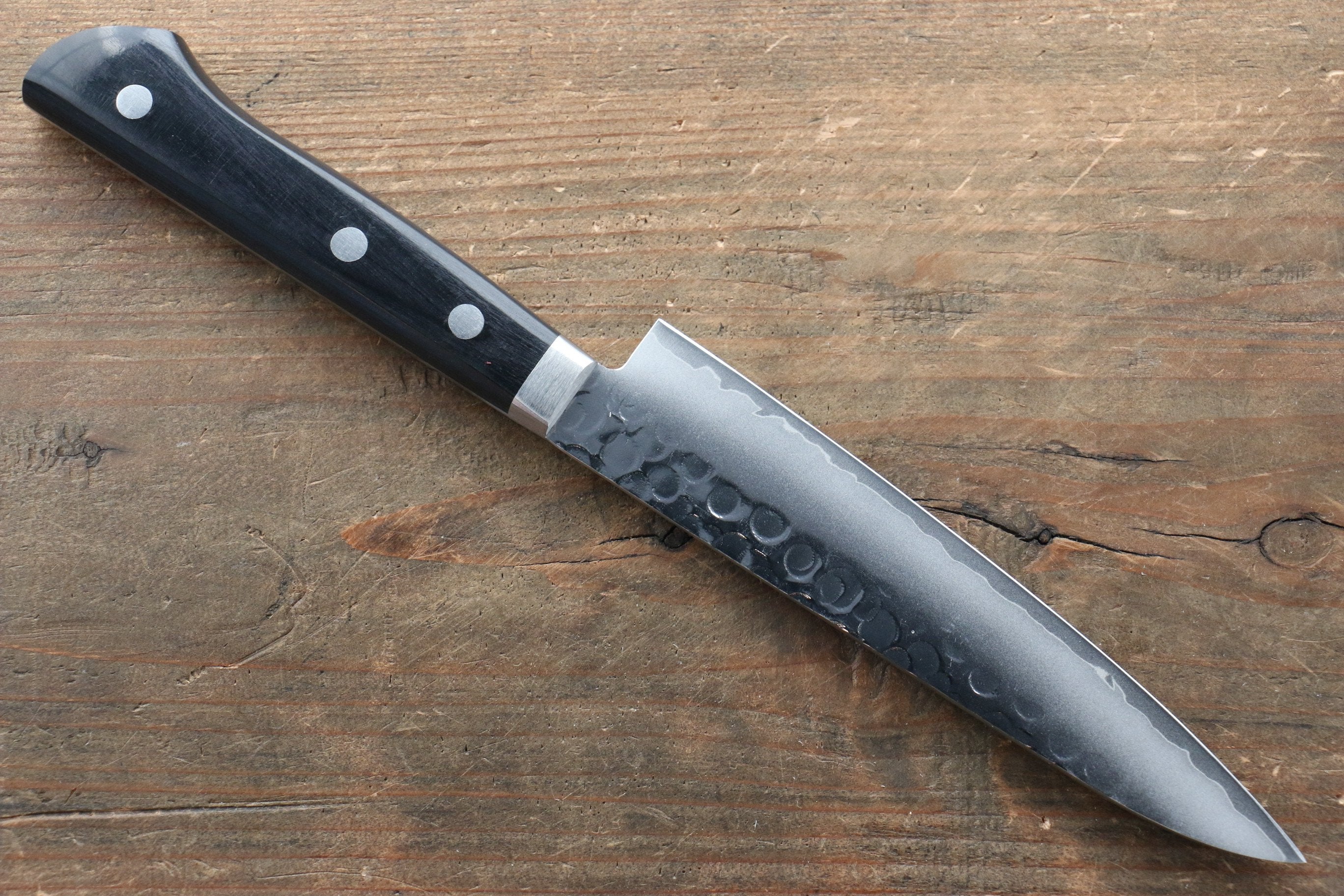 Premium Seisuke VG1 Japanese Santoku & Petty Knife Set with Pakka Wood Handle - Professional Kitchen Knives for Slicing, Dicing & Chopping - Perfect for Home Chefs & Culinary Enthusiasts