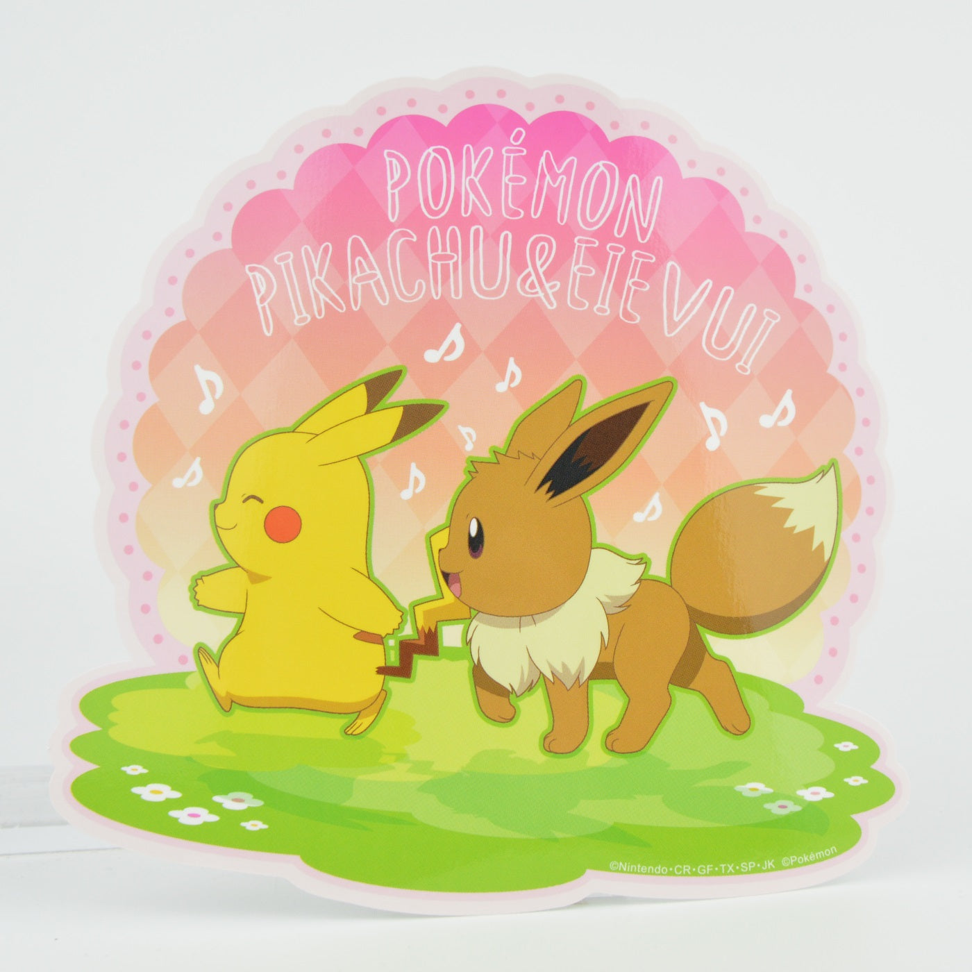 Pokemon Sun & Moon 4 Inch Collectible Stickers - Japanese Anime Character Decals for Laptops, Water Bottles & Notebooks