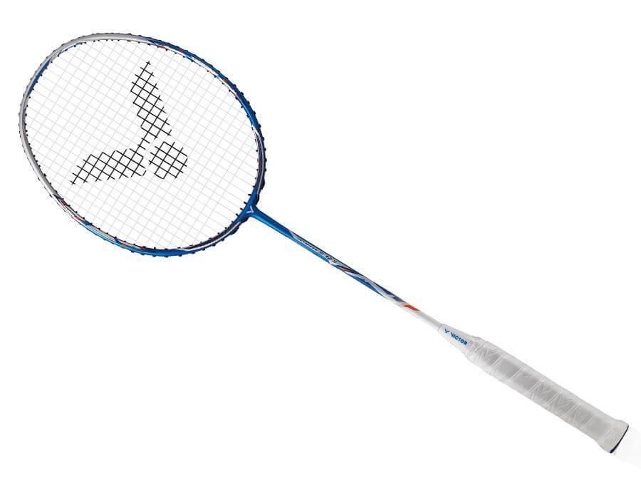 Victor Jetspeed S 12 II (JS 12 II F) Unstrung Badminton Racket - Lightweight Carbon Fiber Shuttlecock Racket for Professional & Intermediate Players - Perfect for Singles & Doubles Matches, Training Sessions