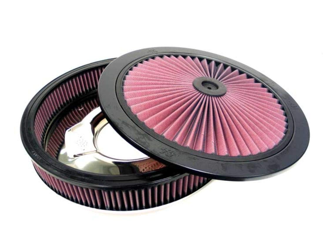 K&N X-Stream High Performance Washable Air Filter - Premium Round Replacement Engine Air Filter (66-3000) for Cars, Trucks & SUVs - Improves Airflow & Engine Performance