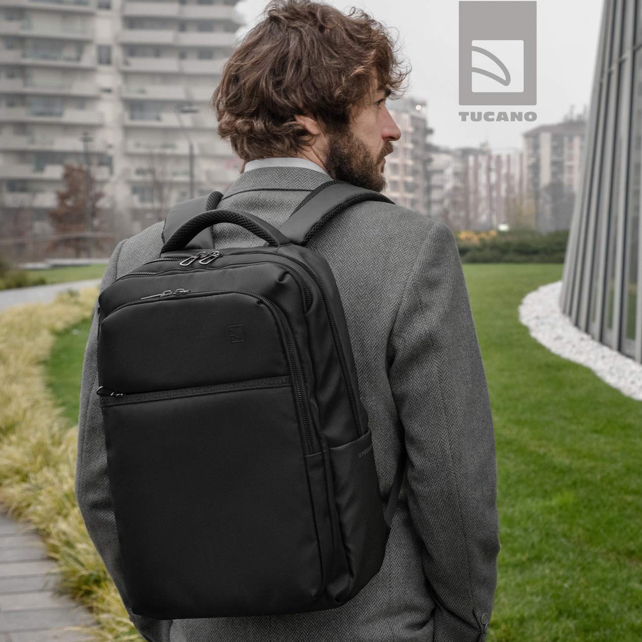 Tucano MARTE GRAVITY AGS AntiGravity Backpack for 16