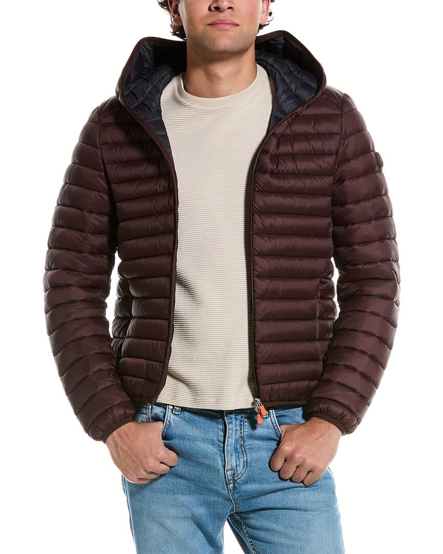 Save The Duck Donald Jacket - Lightweight Waterproof Winter Coat for Men & Women | Eco-Friendly Down Alternative Jacket for Outdoor Activities, Travel & Urban Fashion