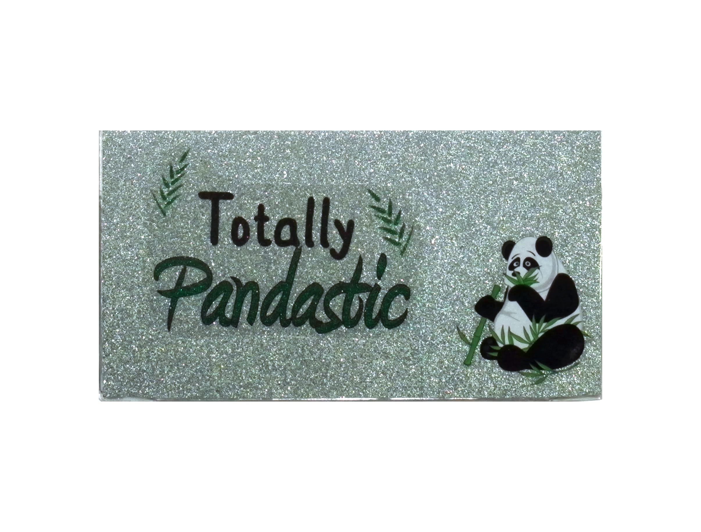 2024-2026 Bling Glitter Panda Pocket Planner with Notepad - Cute Mini Calendar for School, Office & Gift Giving | 3-Year Agenda Organizer