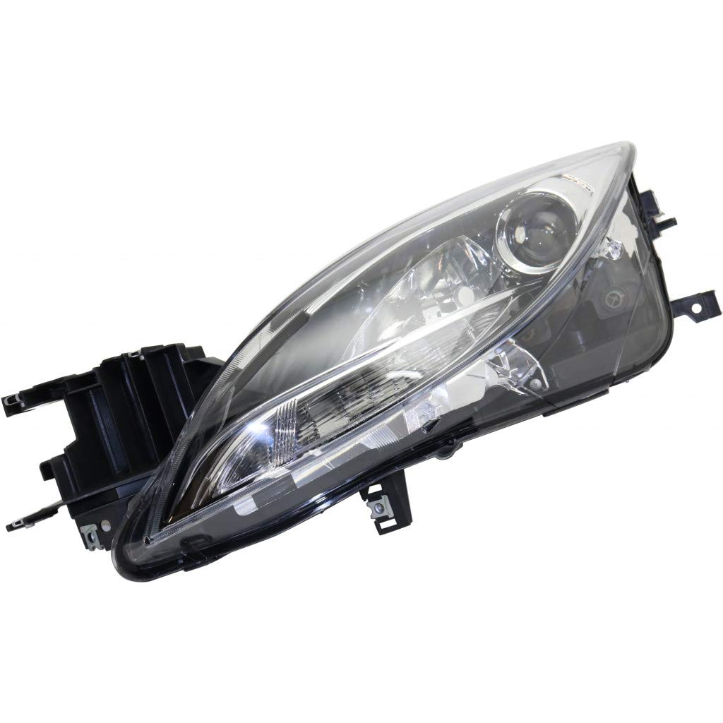 CarLights360: Mazda 6 Headlight Assembly 2011-2013 - Driver Side with Bulbs | DOT Certified | MA2518141 | Perfect for Night Driving & Foggy Conditions