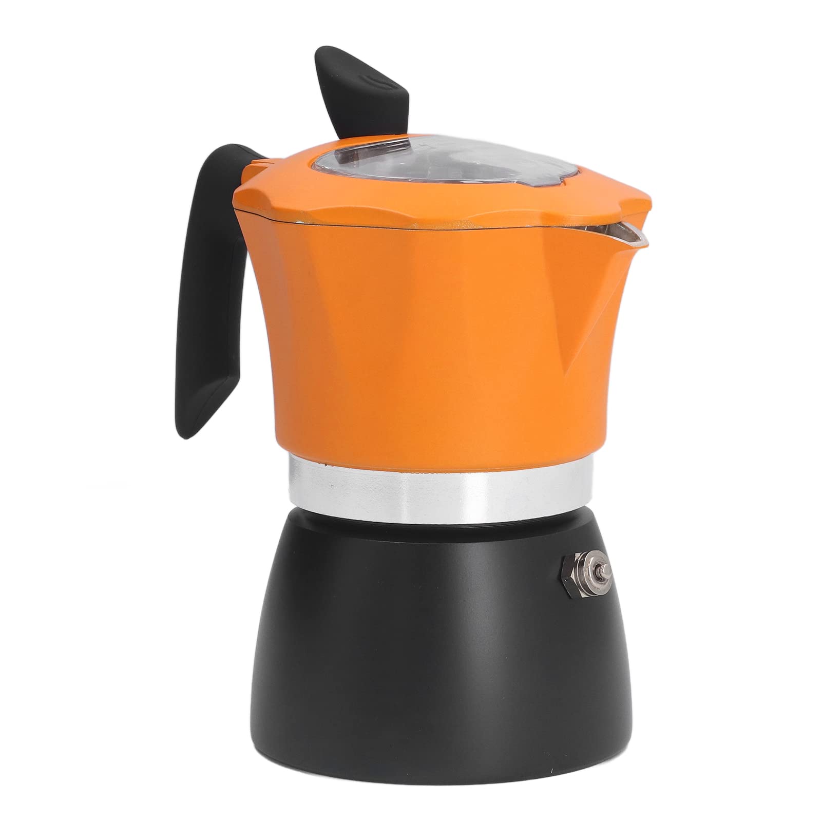 150ML Moka Pot - Italian Stovetop Coffee Maker for Home & Travel | Classic Aluminum Espresso Brewer