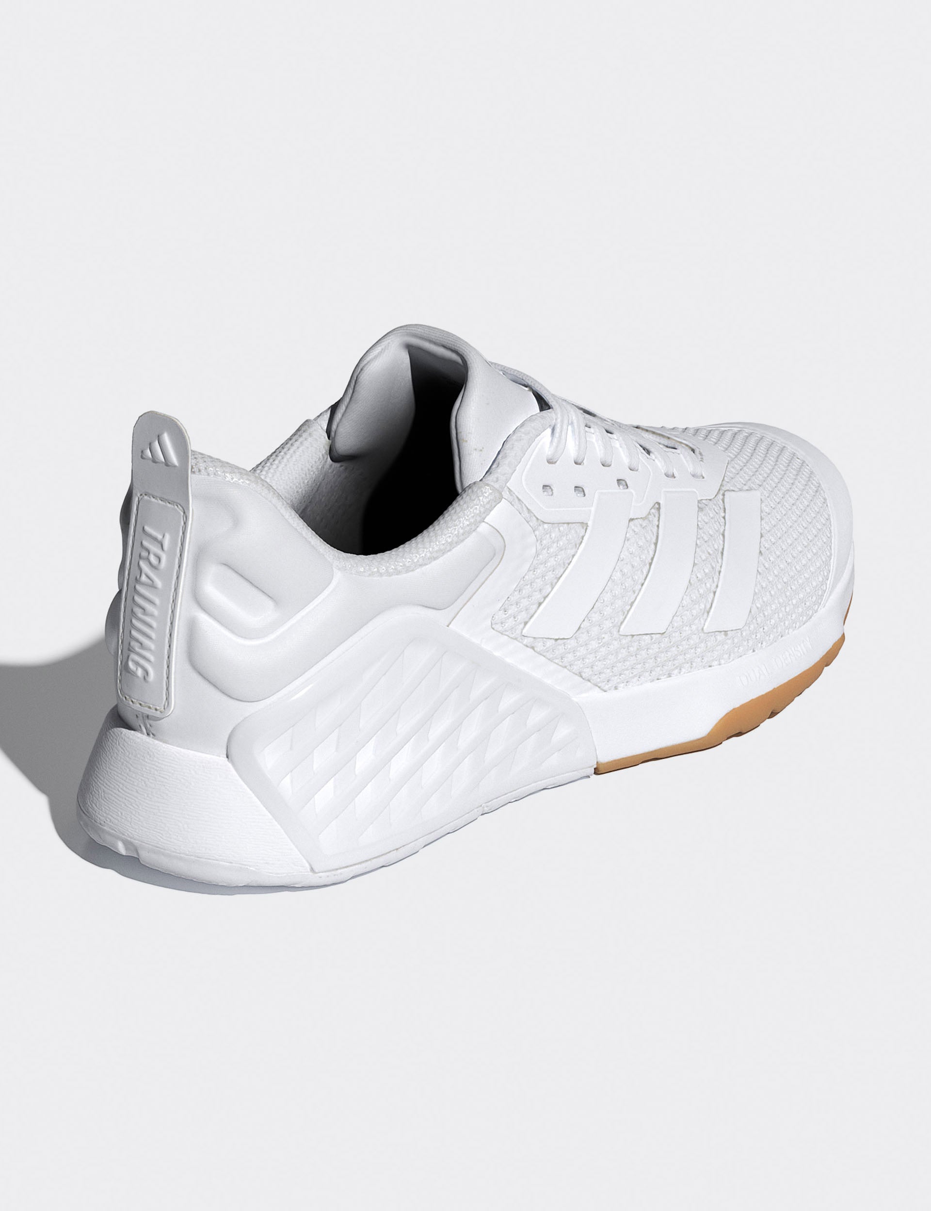 Dropset 3 Running Shoes for Men & Women - Cloud White/Crystal White - Lightweight Athletic Sneakers for Jogging, Gym Workouts & Casual Wear