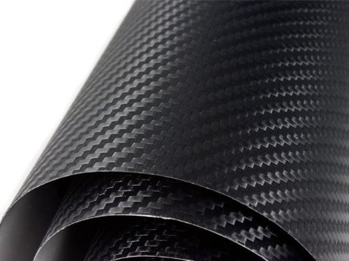 Carbon Fiber Vinyl Wrap for 2011 Mini Cooper Countryman - 60