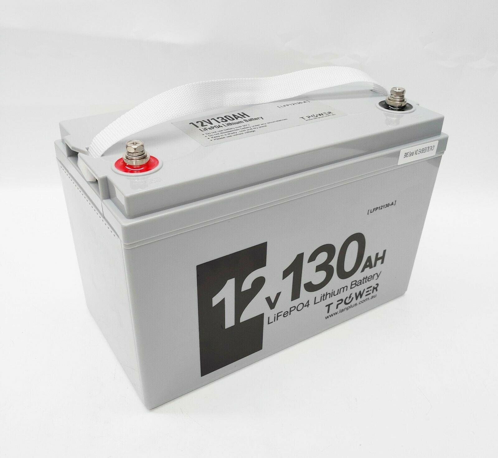 Lanplus 12V 100Ah LiFePO4 Lithium Deep Cycle Battery - Solar Power, RV, Marine, Off-Grid Applications - Perfect for Solar Systems, 4WD Caravans & Camping Adventures