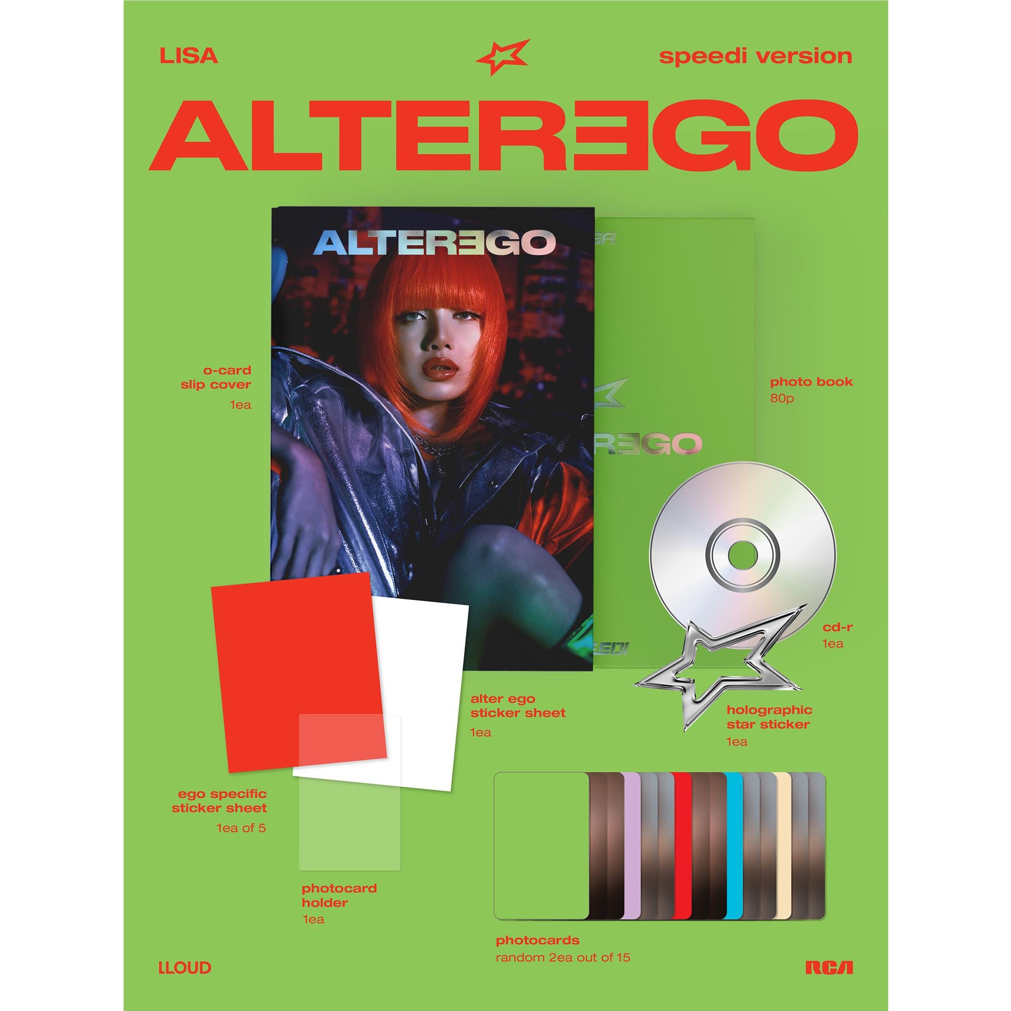 ALTER EGO (SPEEDI Photobook Version) - K-Pop Collectible Photo Album for Fans | Perfect for Display, Gifts, and K-Pop Memorabilia Collections