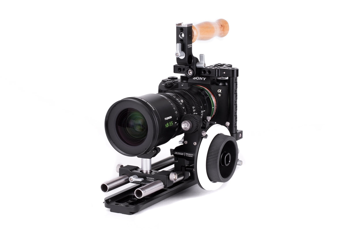 15mm LW Follow Focus - Zip Focus for DSLR & Mirrorless Cameras - Perfect for Cinematic Video & Film Production