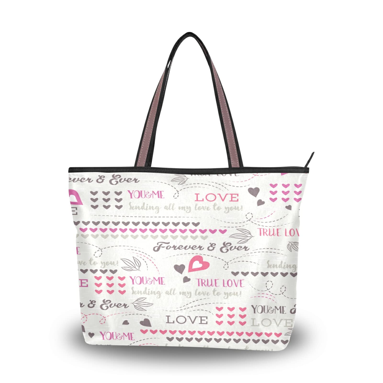 Stylish Women's Tote Bag with Gnome Print - Summer Fashion Handbag for Ladies - Durable Everyday Purse for Work, Beach & Shopping