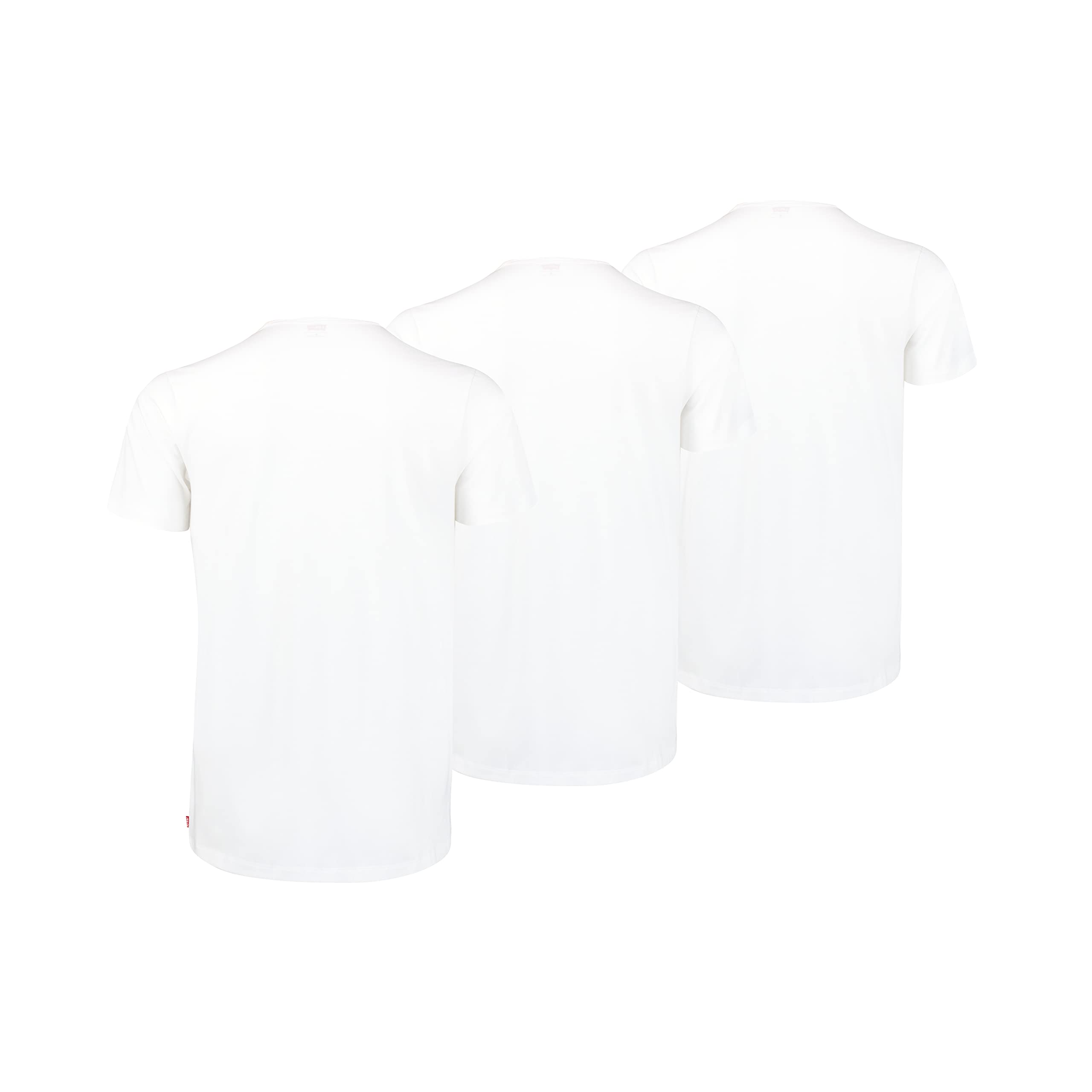LEVI'S Men's Cotton Crew Neck T-Shirts 3-Pack - Soft Comfortable Casual Tees for Everyday Wear, Gym & Lounge