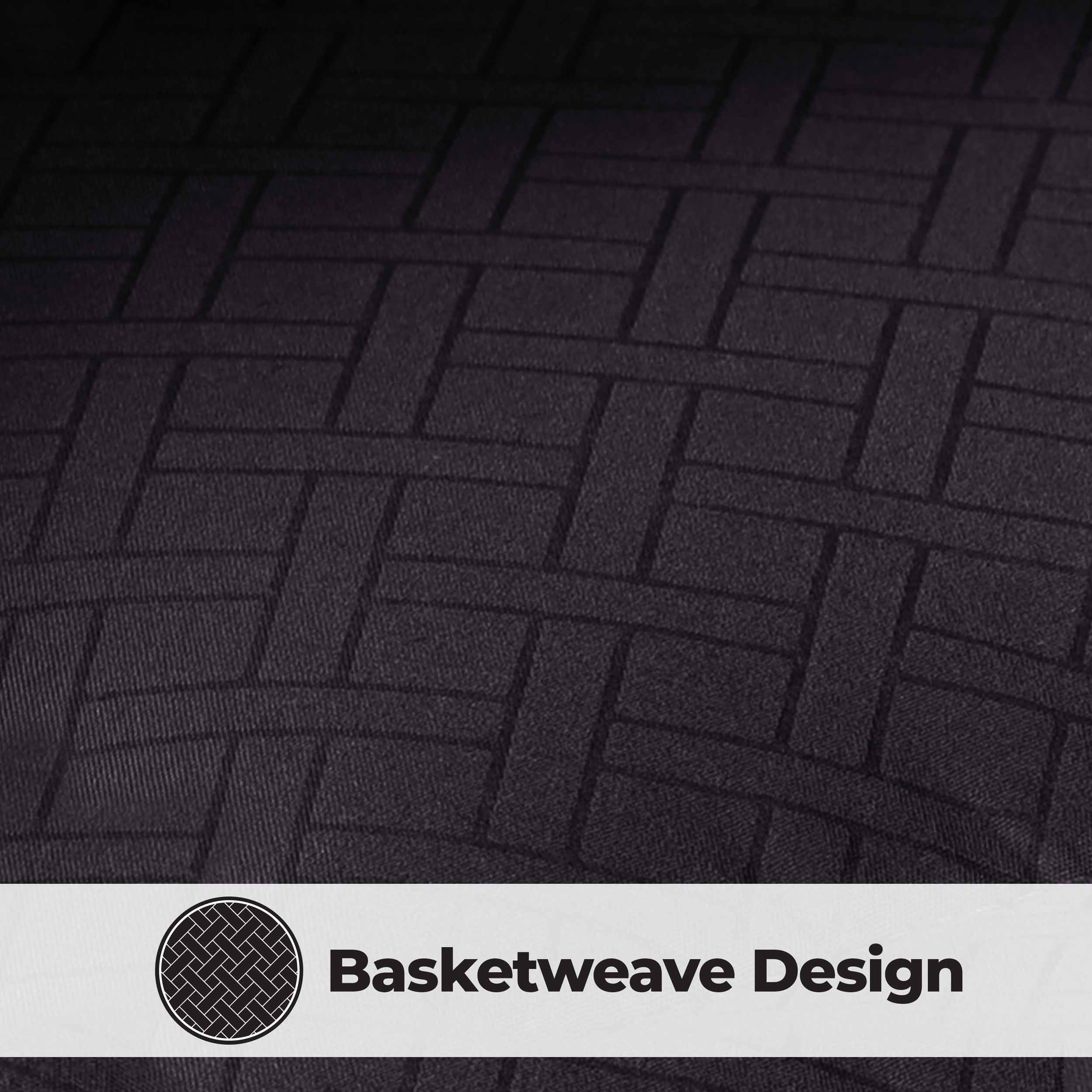 Luxury Basketweave Plush Down Alternative Comforter - Hypoallergenic & Breathable All-Season Bedding for Master Bedroom, Guest Room & Dorm