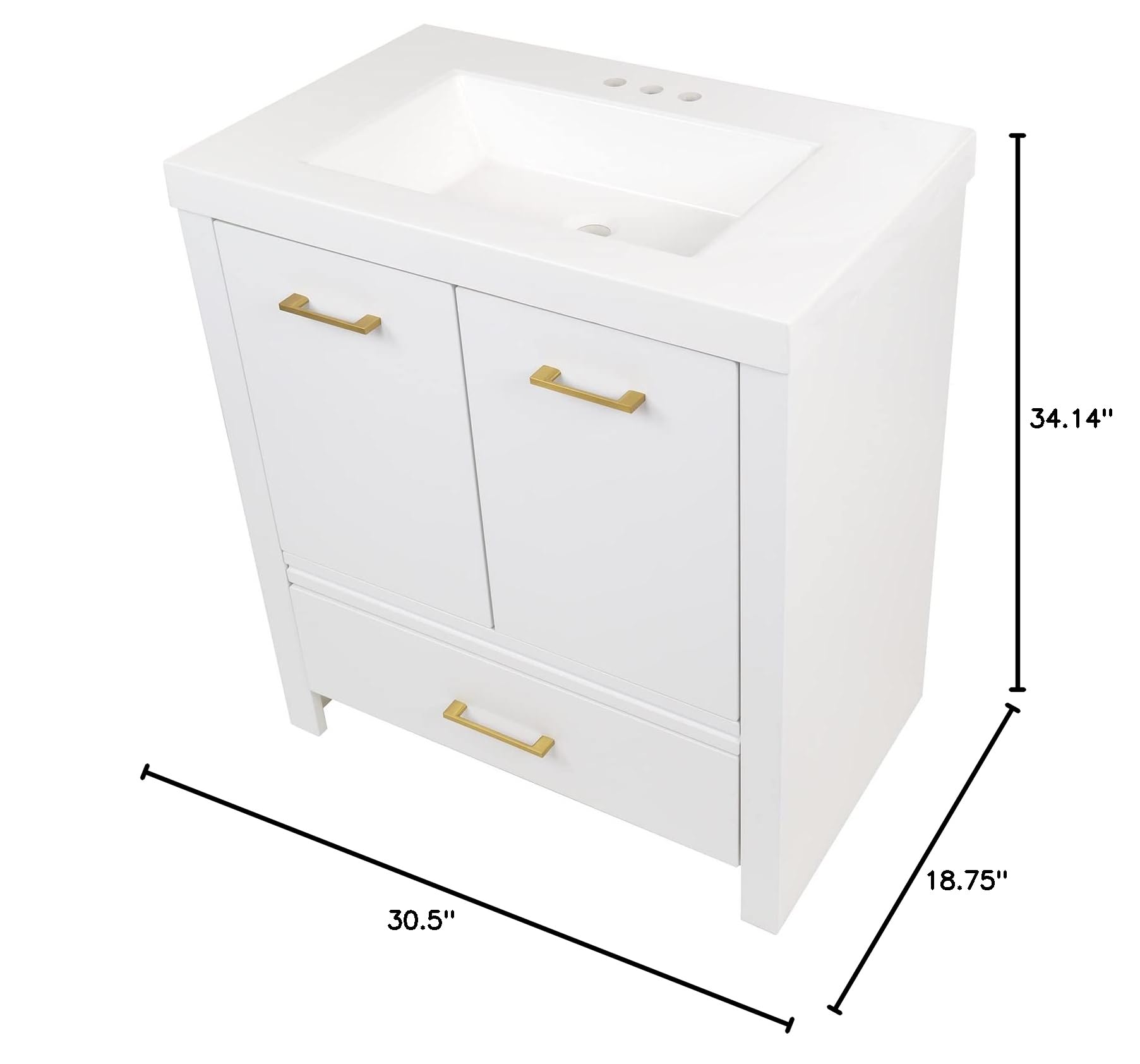 Spring Mill Cabinets Hali 30.5