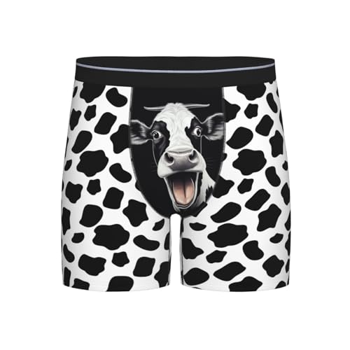 Funny Black White Cow