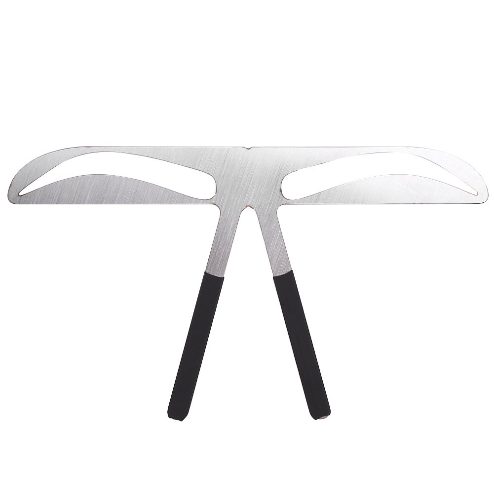 Eyebrow Stencil & Ruler - Precise Makeup Tool for Microblading & Eyebrow Shaping