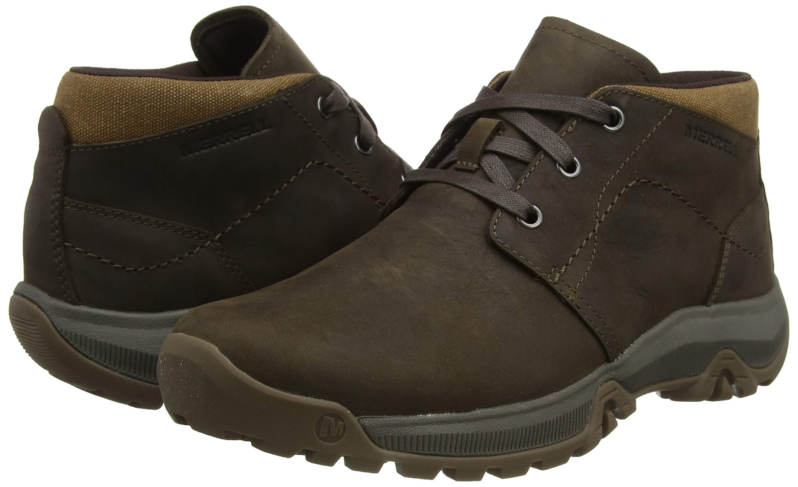 Merrell Men's Chukka Boots - Waterproof Hiking Shoes for Outdoor Adventures, Comfortable & Durable Leather Boots for Walking, Camping & Travel