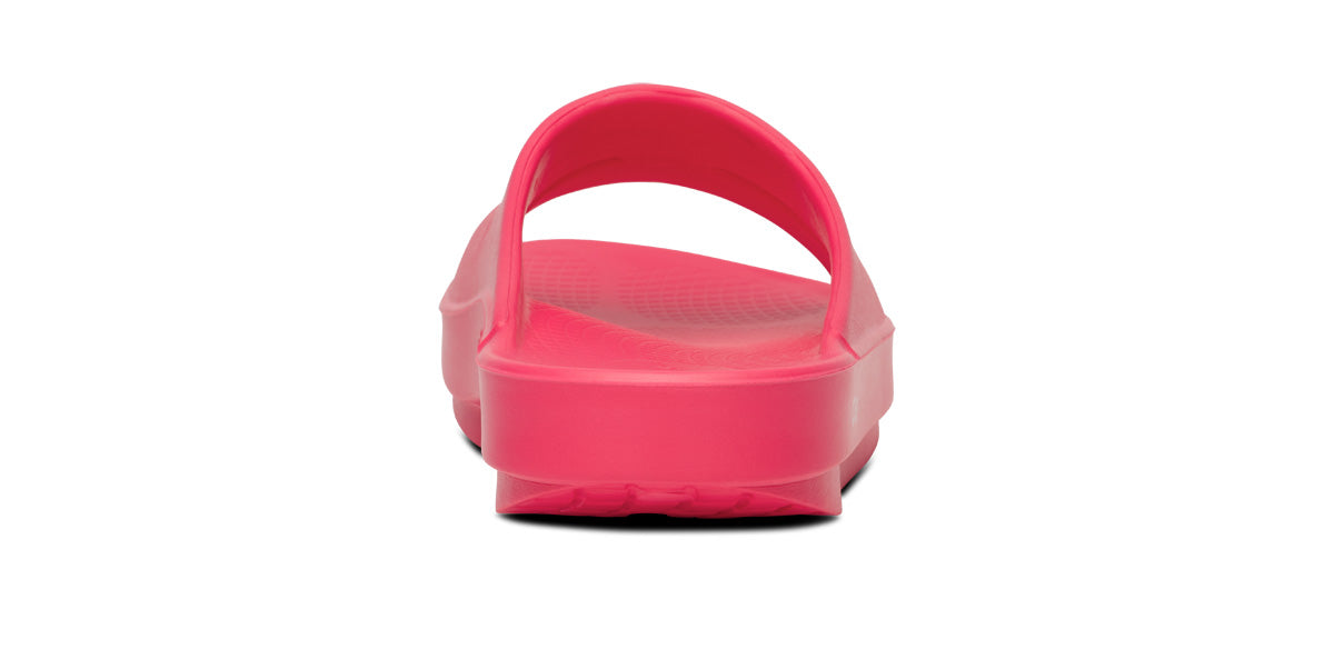 Women's OOahh Comfort Slide Sandals - Neon Berry Color | Lightweight & Cushioned for Beach, Pool, and Casual Wear